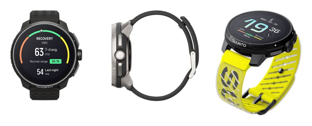 Silikon-Armband Für Suunto Race/Vertical – 22mm, Lebensmittelecht, Cyan/königsblau