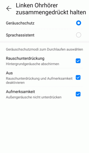 AI Life App - Aktion beim Gedrückthalten 2/2