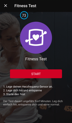 Fitness Test 1/4