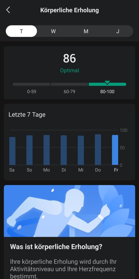 Readiness-Score – Einzelmetrik 1/3