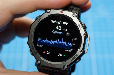 Heart Rate Variability Trend from the Last Night