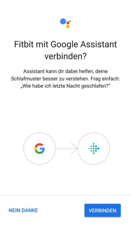 Google Assistant auf Fitbit Versa 3