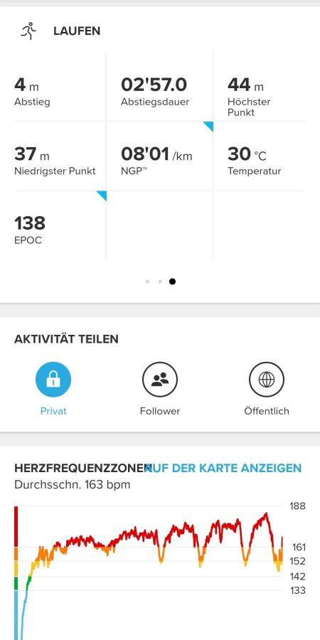 Kartenmaterial | Erstellung von Routen in der App 4/4