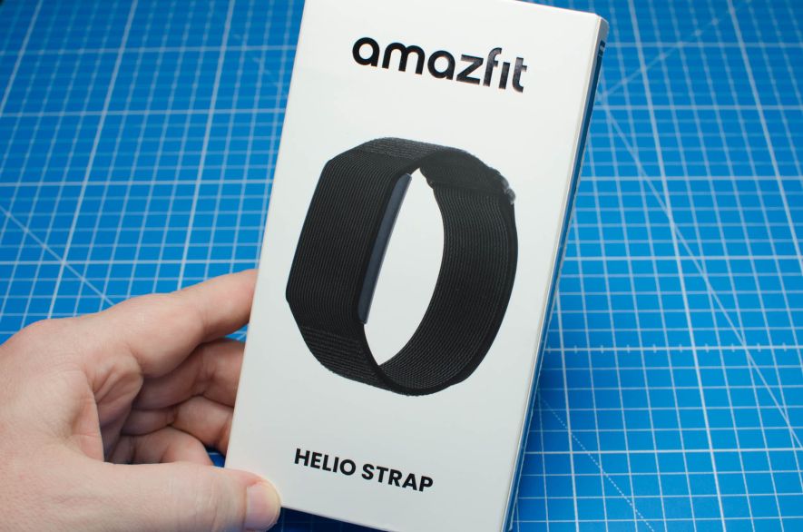 Verpackung des Amazfit Helio Strap