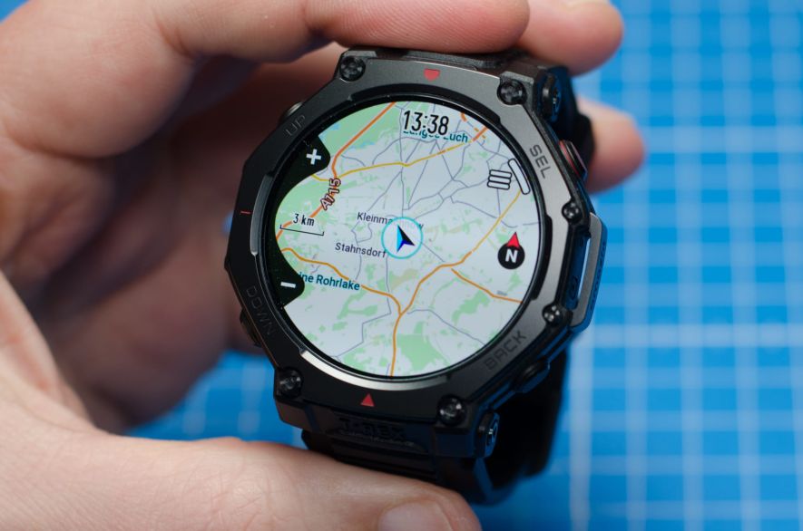 Routing fähiges Kartenmaterial auf der T-Rex 3 Pro