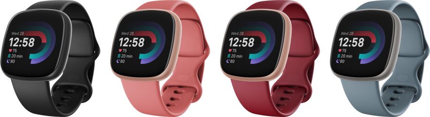 Fitbit Versa 4 Farbvarianten | Quelle: Fitbit