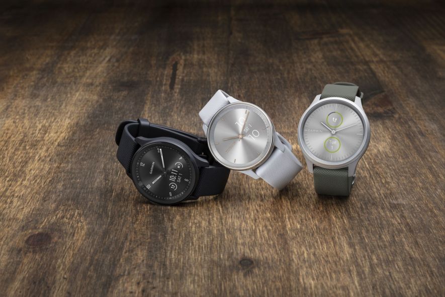 Stylische Garmin vivomove Trend mit analogen Zeigern