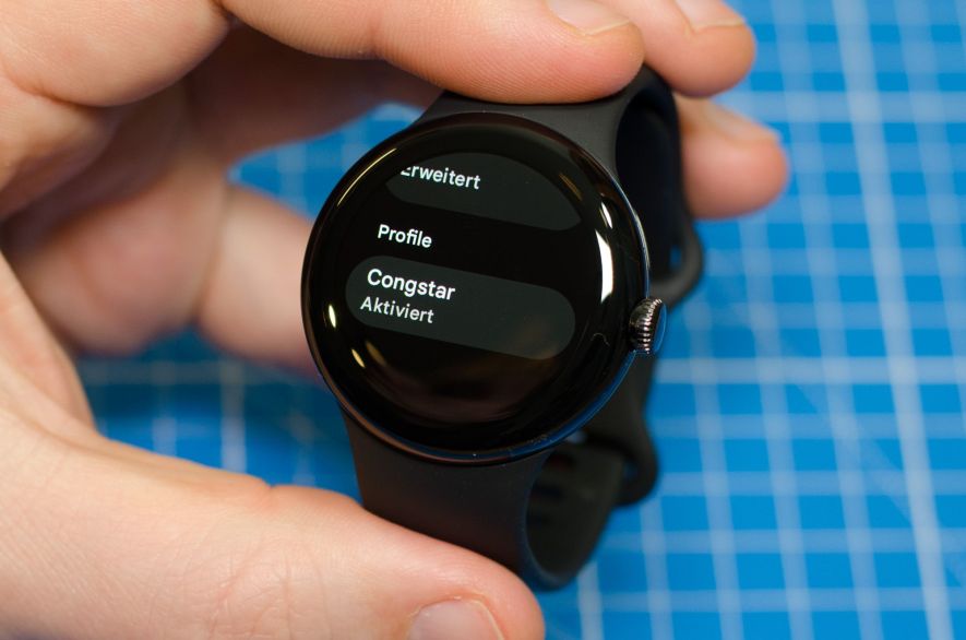 Aktiviertes eSIM-Profile von Congstar auf der Pixel Watch