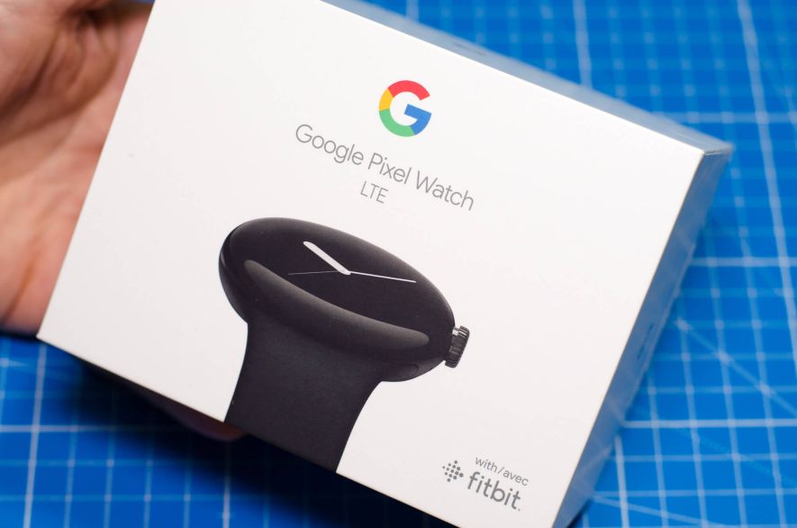 Verpackung der Google Pixel Watch