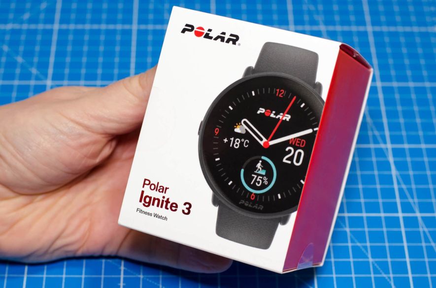 Verpackung der Polar Ignite 3