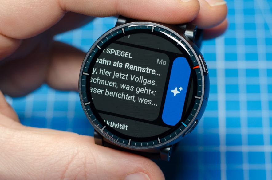 Benachrichtigungen mit Aktions-Menü