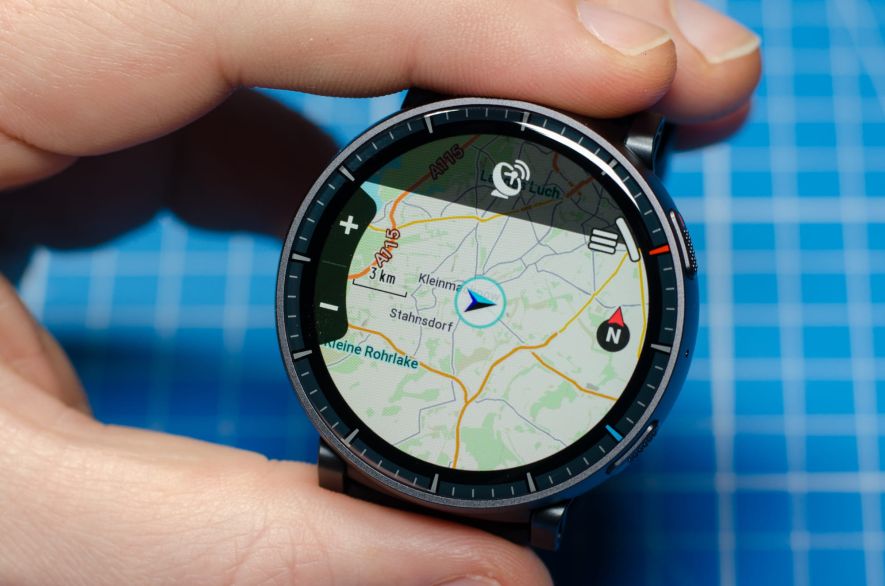 Offline-Kartenmaterial mit heller Ansicht