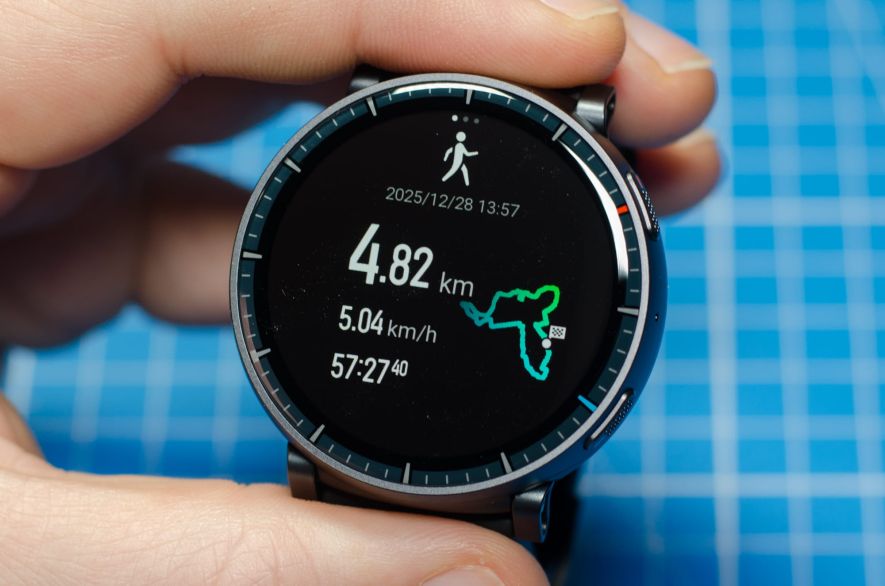 Auswertung mit Streckenverlauf