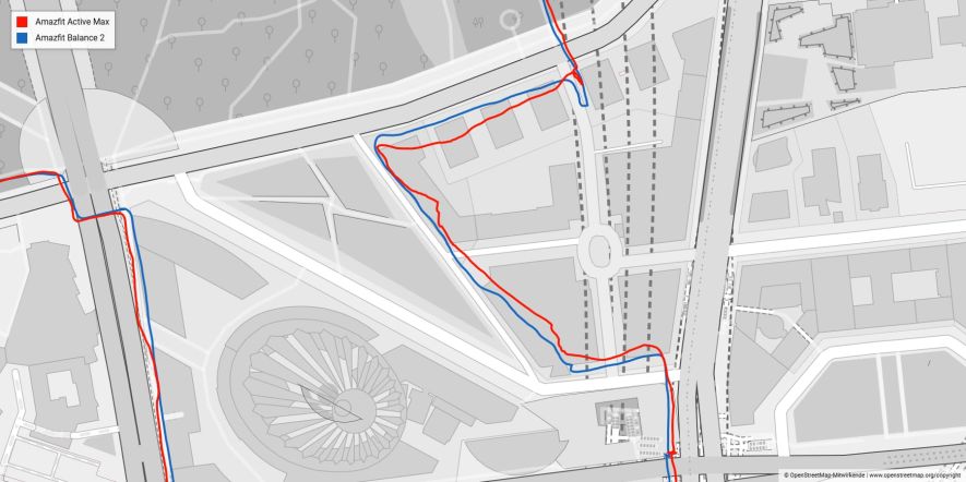 Nicht optimale Wegfindung zwischen hohen Gebäuden 2/2