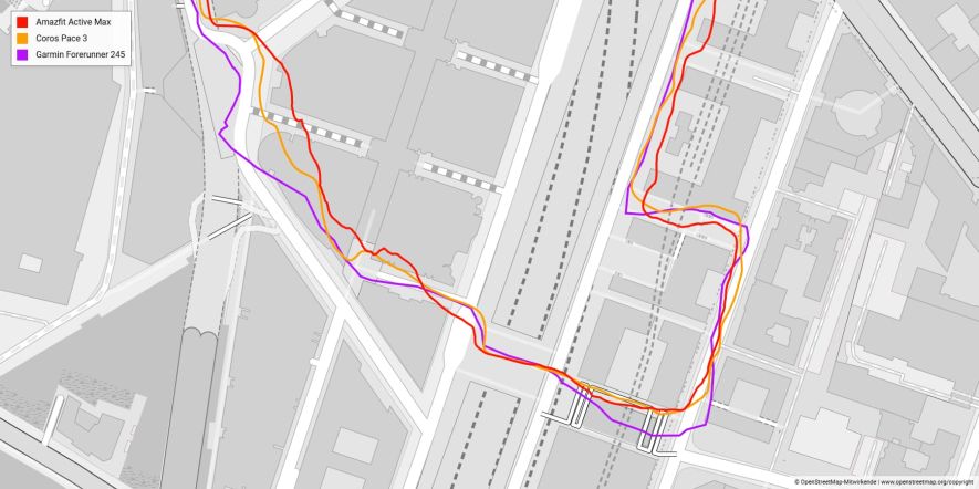 Vergleich mit Garmin Forerunner 245 und Coros Pace 3