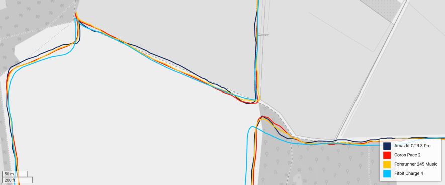 Genauigkeit bei der GPS-Aufzeichnung