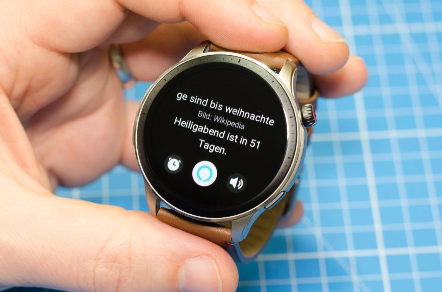 Amazon Alexa auf der Amazfit GTR 4