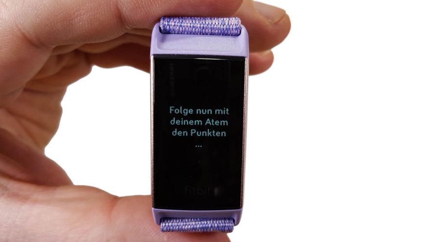 Fitbit Charge 3 – Atemübung