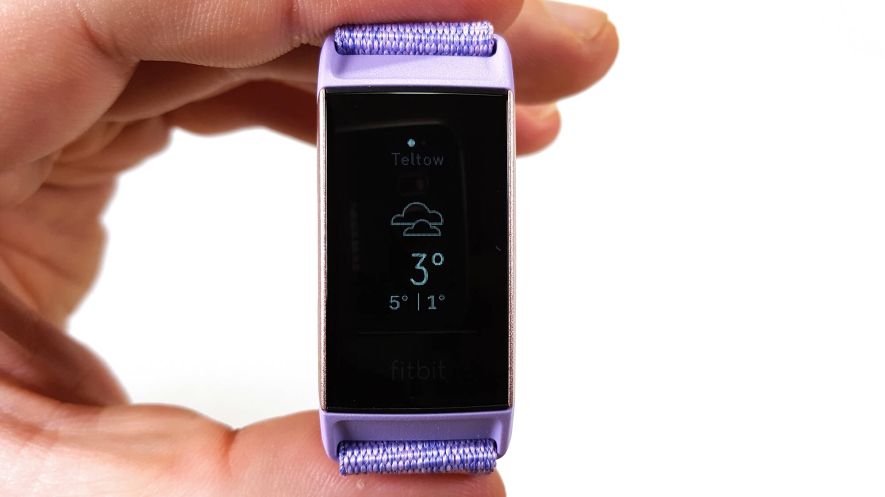 Fitbit Charge 3 – Wetter