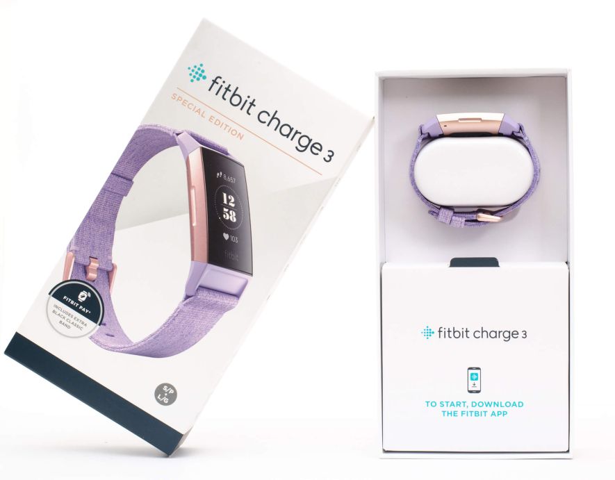 Fitbit Charge 3 – Verpackungsinhalt