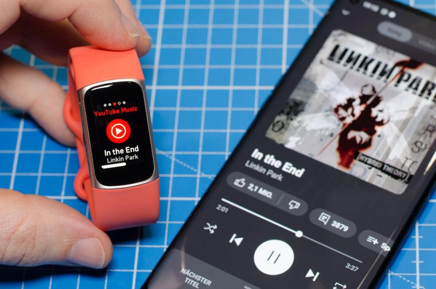 Steuerung von Youtube Music auf dem Smartphone