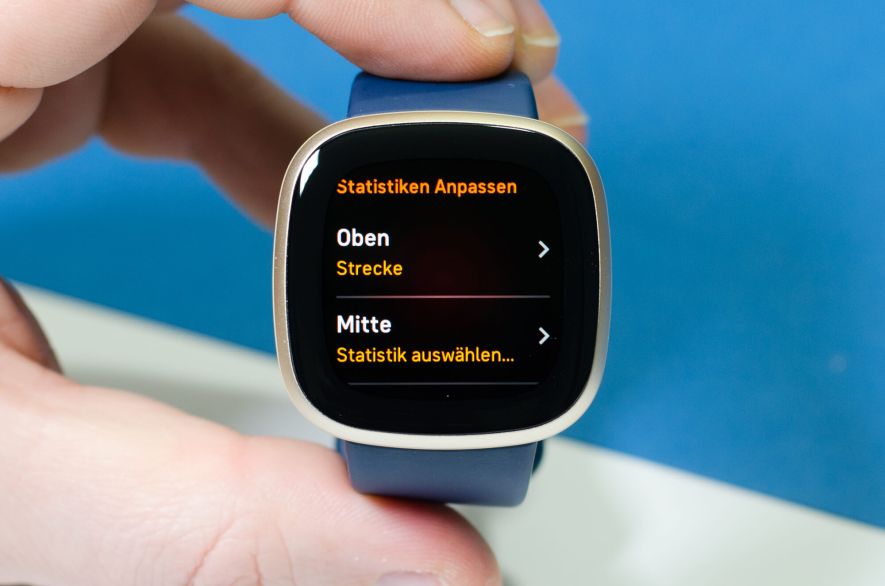 Fitbit Versa 3 – Datenfelder