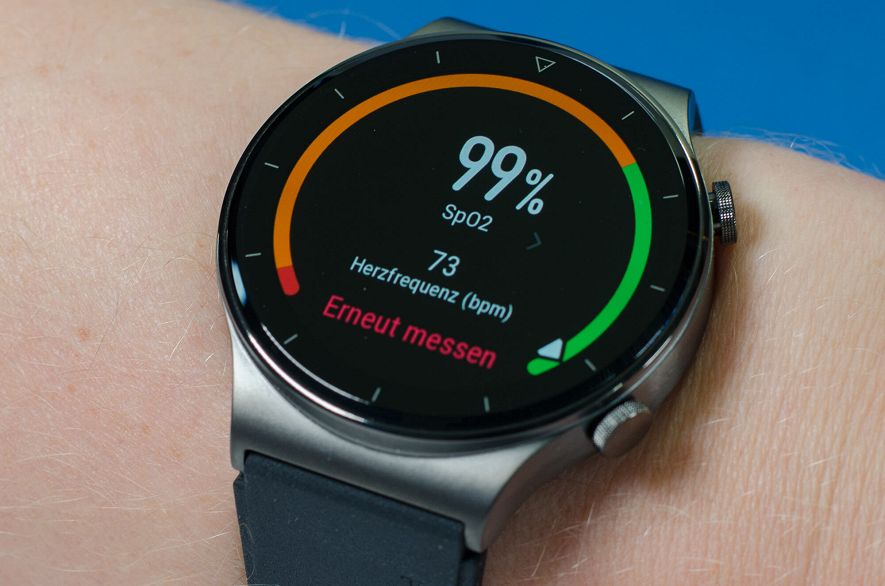 Huawei Watch GT 2 – Messung der Blutsauerstoffsättigung