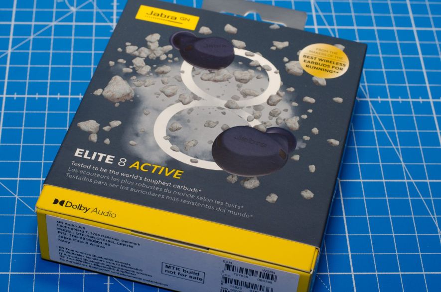 Verpackung der Jabra Elite 8 Active