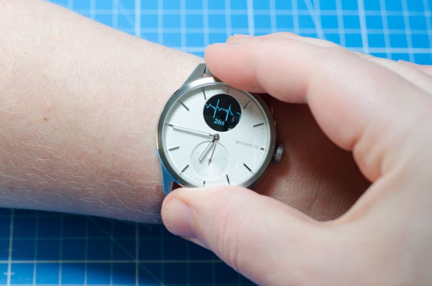 Erstellung eines EKG mit der ScanWatch 2 Erstellung eines EKG mit der ScanWatch 2