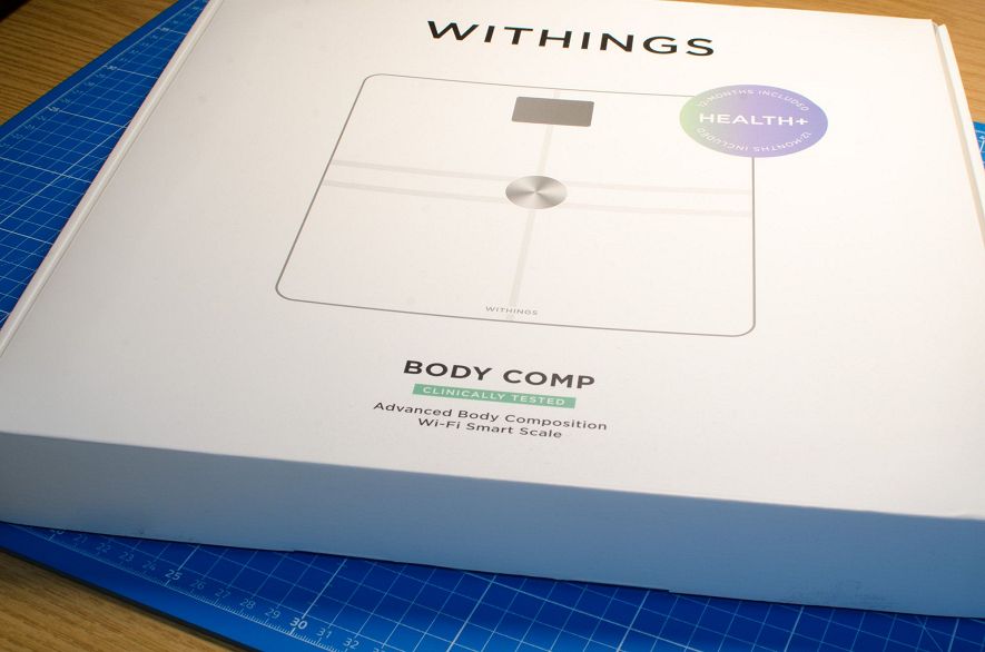 Verpackung der Withings Body Comp