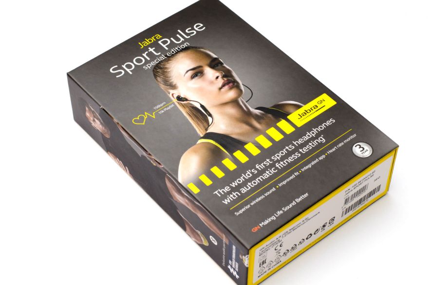 Verpackung der Jabra Sport Pulse