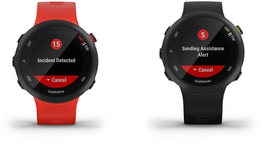 Garmin Forerunner 45 – Incident Detection