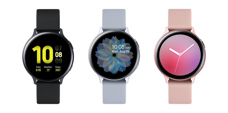 Samsung Galaxy Watch Active 2 – 40 mm / Aluminium (Quelle: Samsung)