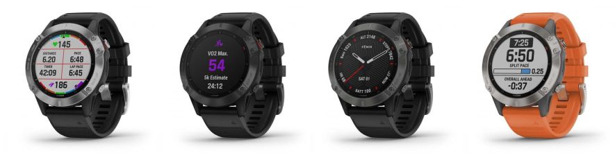 Garmin Fenix 6 vs. 6 Pro vs. 6 Sapphire vs. 6 Sapphire Titan