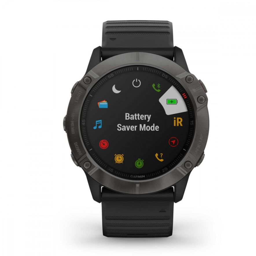 Garmin Fenix 6x – Battery Saver Mode (Quelle: Garmin)