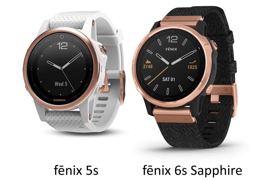 Fenix 5s vs. Fenix 6s