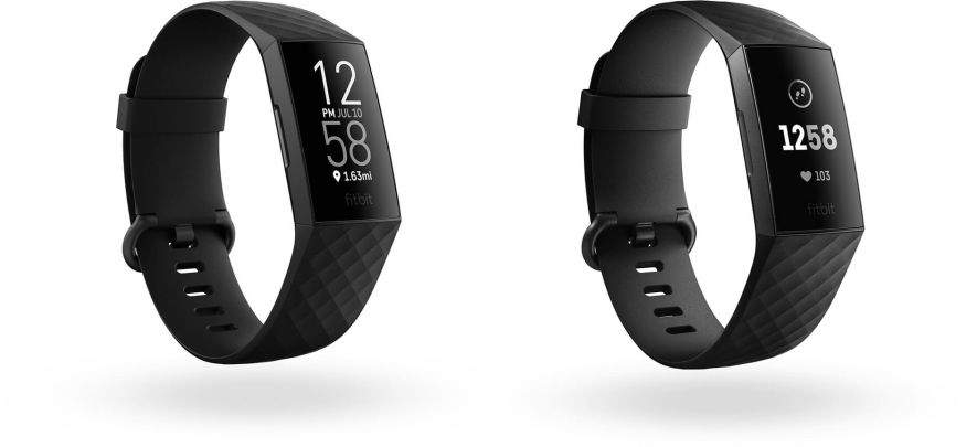 Fitbit Charge 4 (links) vs. Fitbit Charge 3 (rechts)