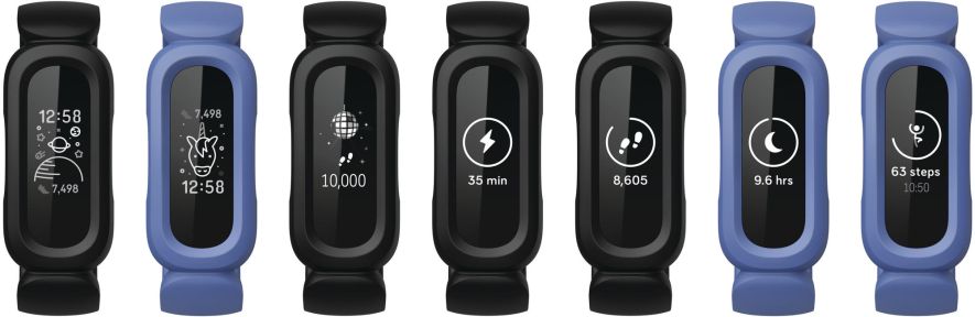 Fitbit Ace 3 – Anzeigen (Quelle: Fitbit)