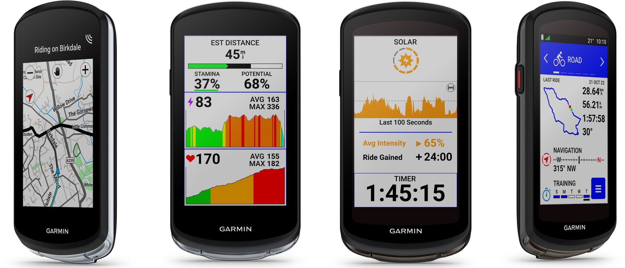 Garmin Edge 1040 Solar bike computer presented – endless battery