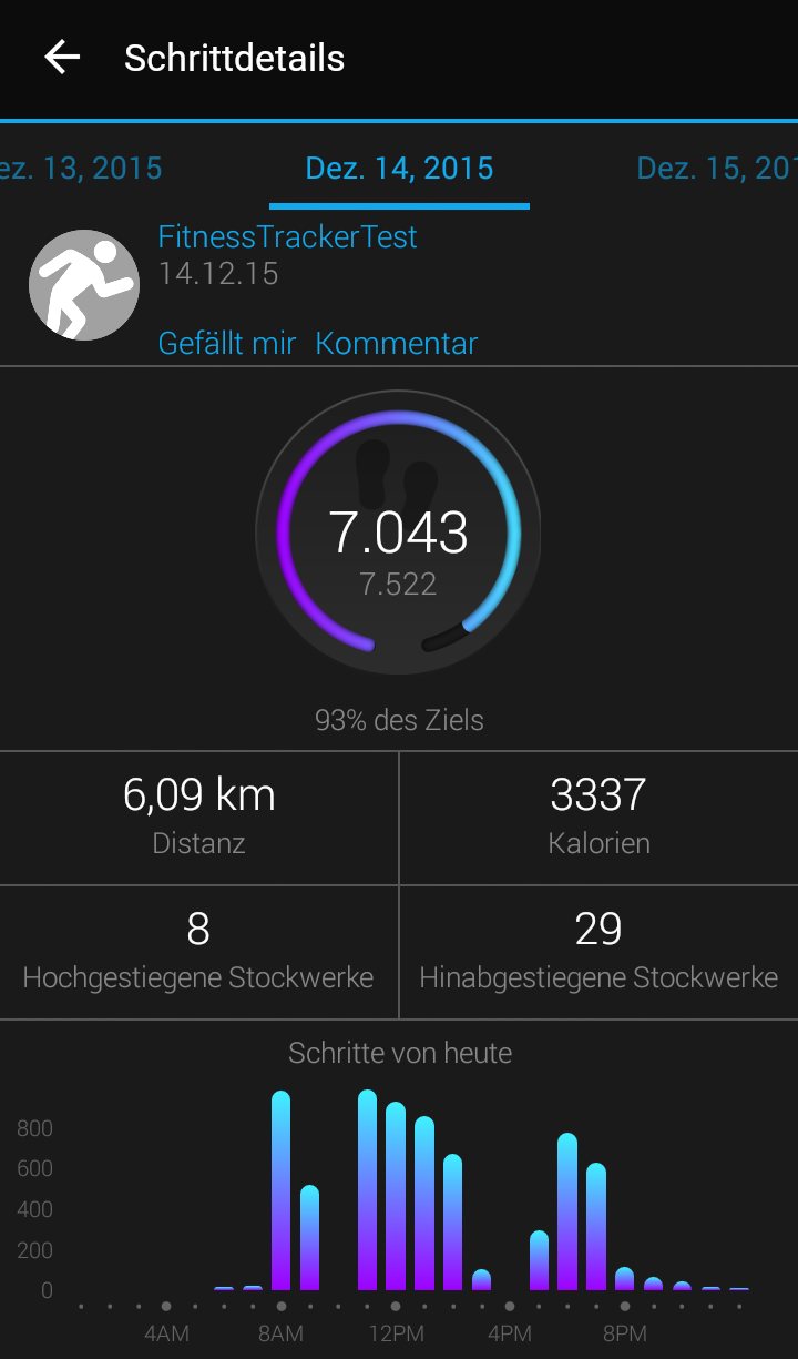 Garmin Vivosmart Hr Test Teil 2 Fitness Tracker Test