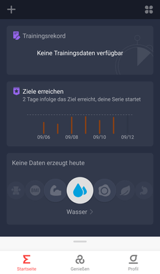 Zepp App - Dashboard (3/3)