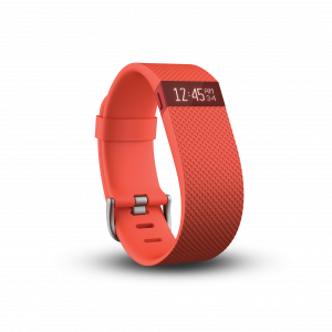 Fitbit Charge HR in Orangerot