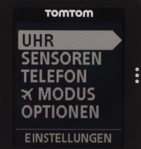 TomTom Runner Cardio - Display