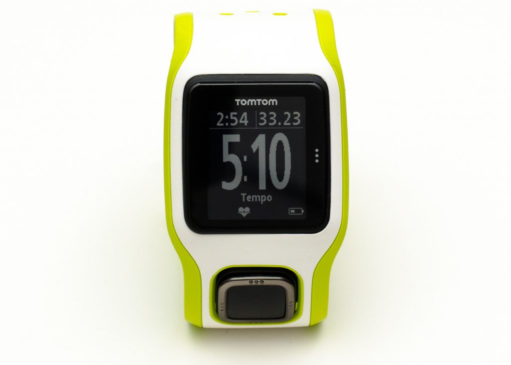 TomTom Runner Cardio - Displayaufteilung