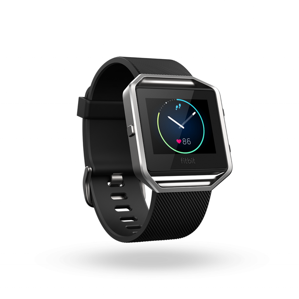 CES 2016 Fitbit Blaze Fitness Smartwatch mit Farbdisplay