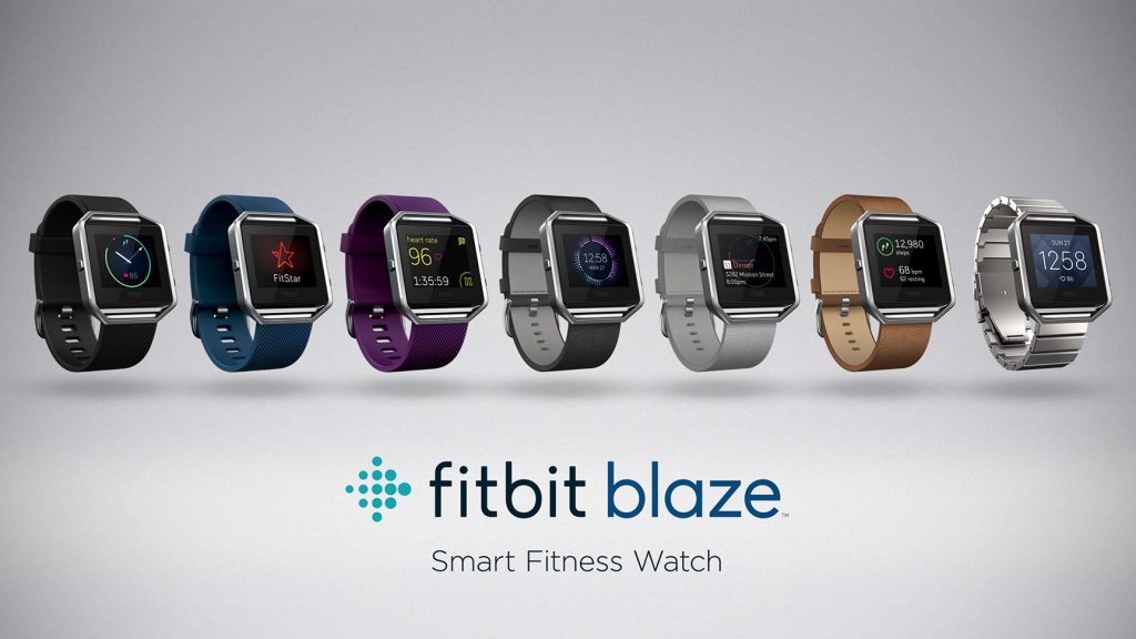 Fitbit Blaze - Lineup (Bildquelle: www.fitbit.com)