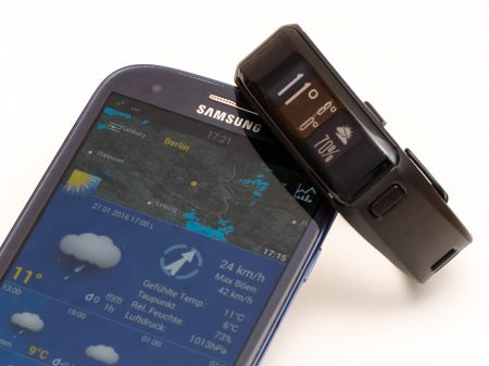 Garmin vivosmart HR - Wetterbericht