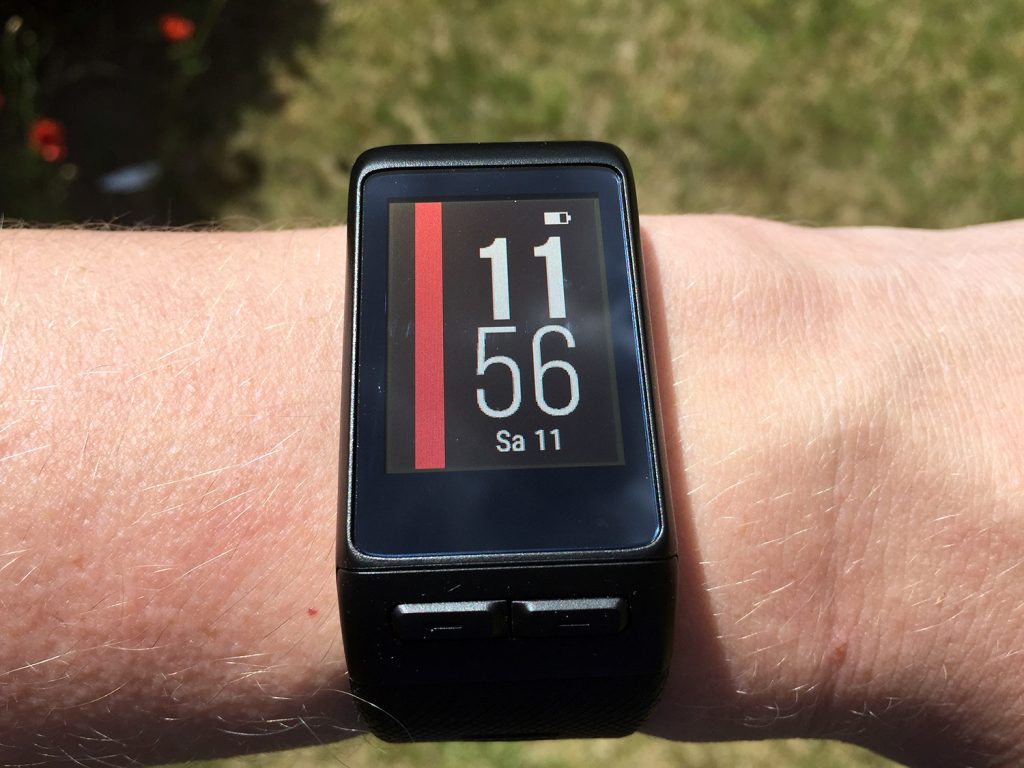 Garmin vivoactive HR - Display im Sonnenlicht