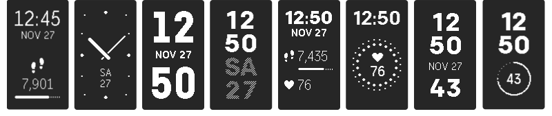Fitbit Charge 2 - Watchfaces
