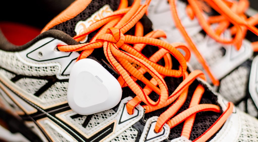 SHFT - Befestigung am Sportschuh